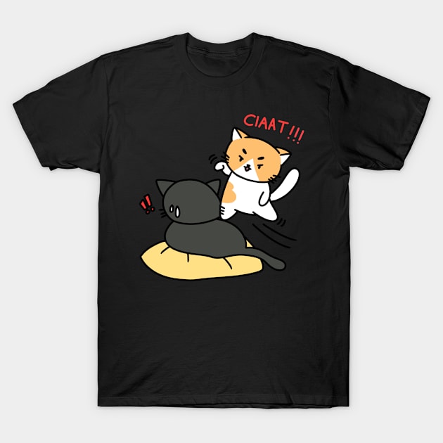 Angry cat T-Shirt by MPArt